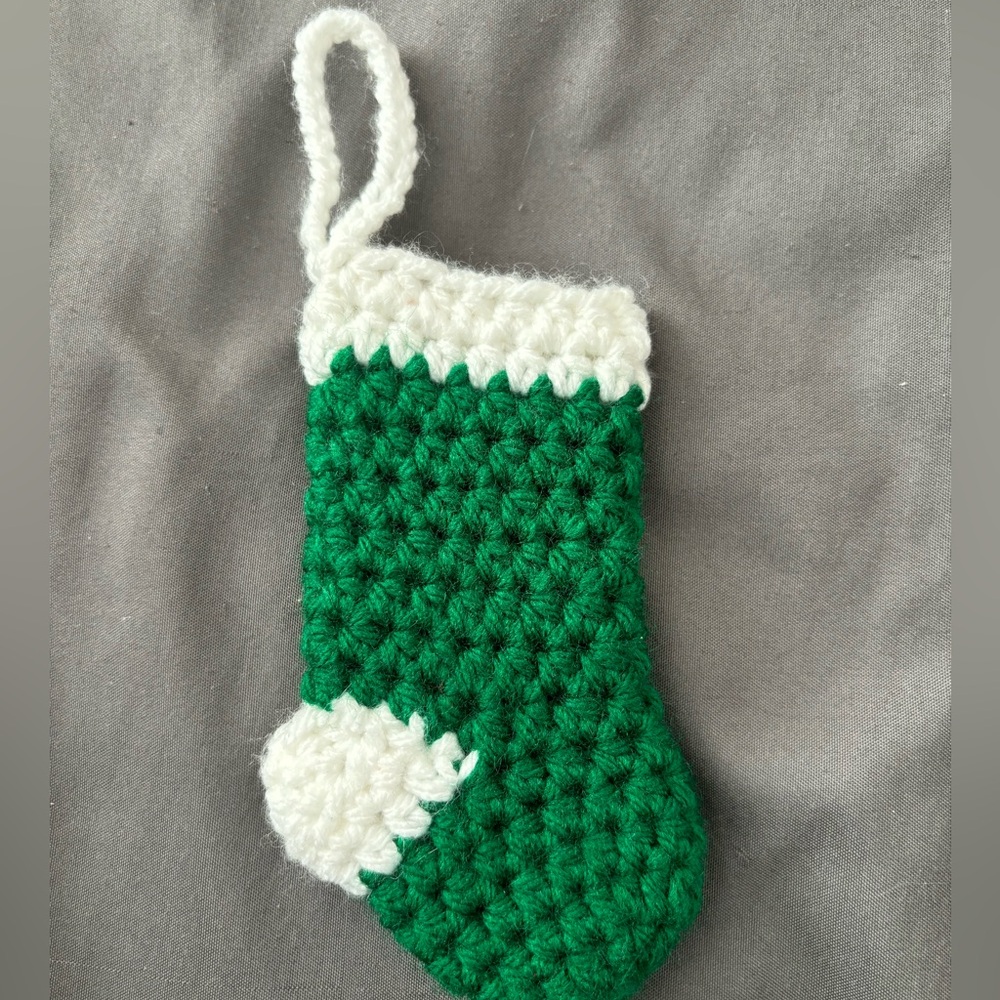 Stocking Christmas ornament 🎅🎄